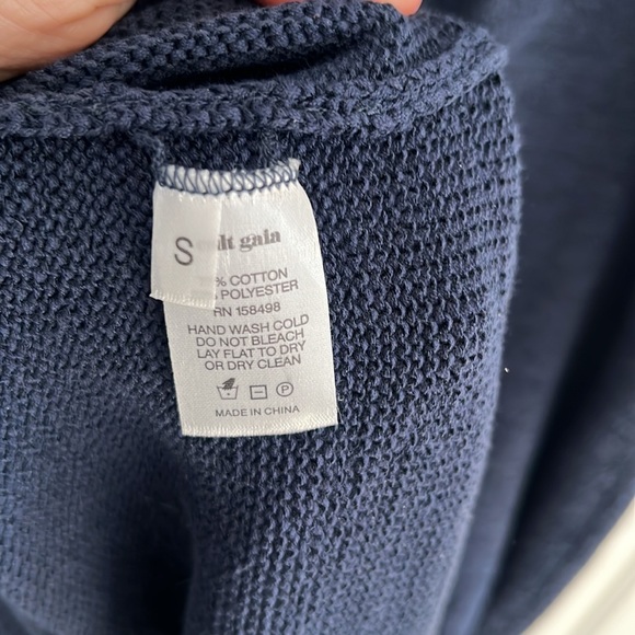 Cult Gaia Bank Cutout Knit Maxi Navy Dress - Picture 6 of 6